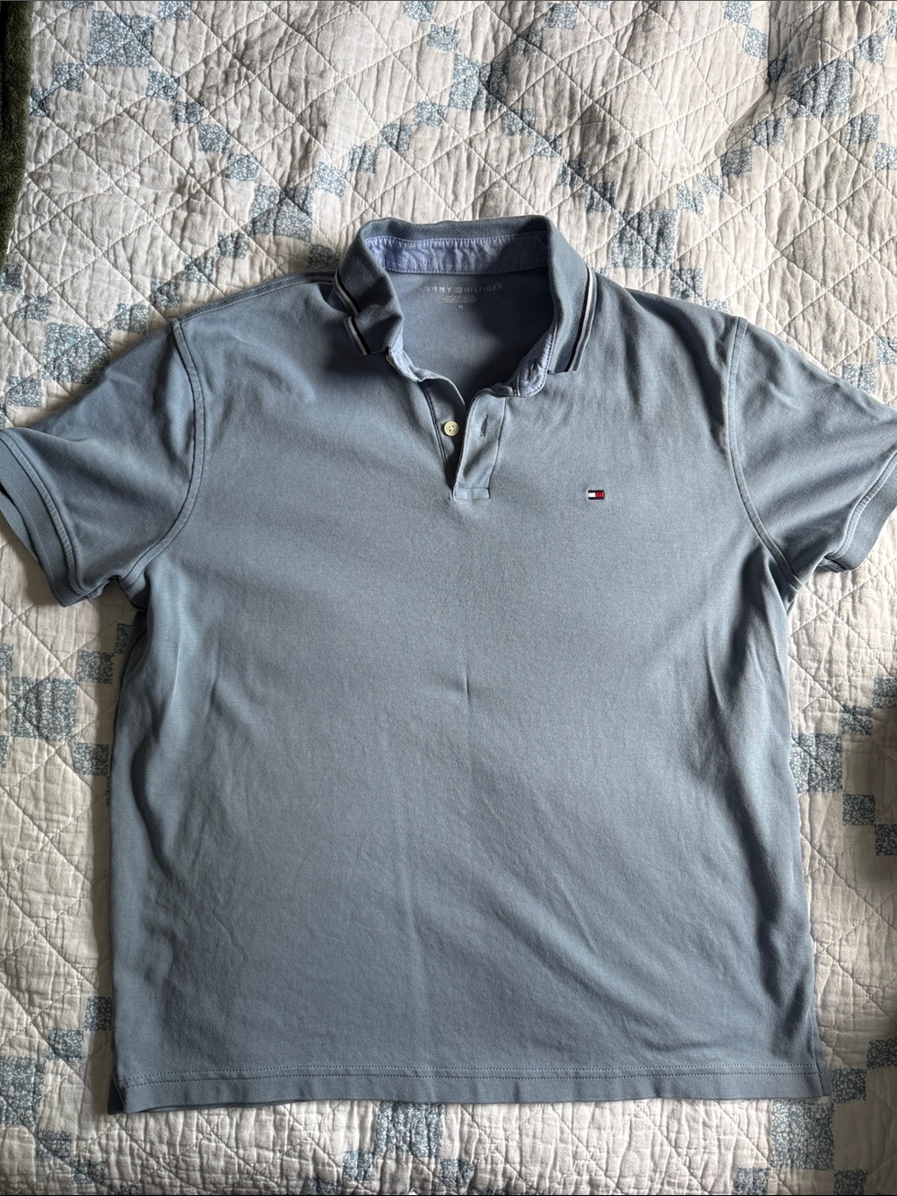 Tommy Hilfiger Men’s Blue Polo Shirt